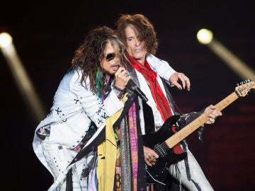 Steven Tyler y Joe Perry Steven Tyler y Joe Perry