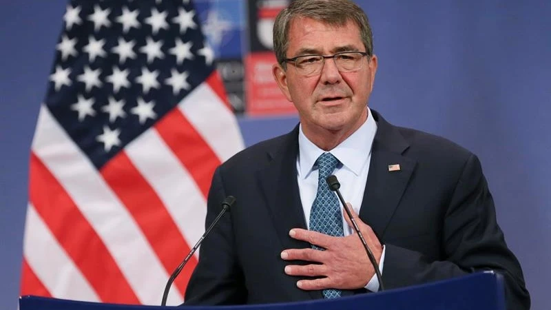 El secretario de Defensa estadounidense, Ashton Carter