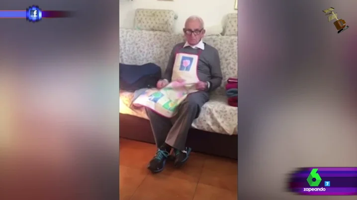 Abuelo indignado porque le suben dos euros la pensión