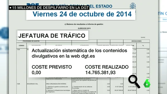 Frame 18.301027 de: Denuncian nuevas irregularidades en la Dirección General de Tráfico Frame 18.301027 de: Denuncian nuevas irregularidades en la Dirección General de Tráfico