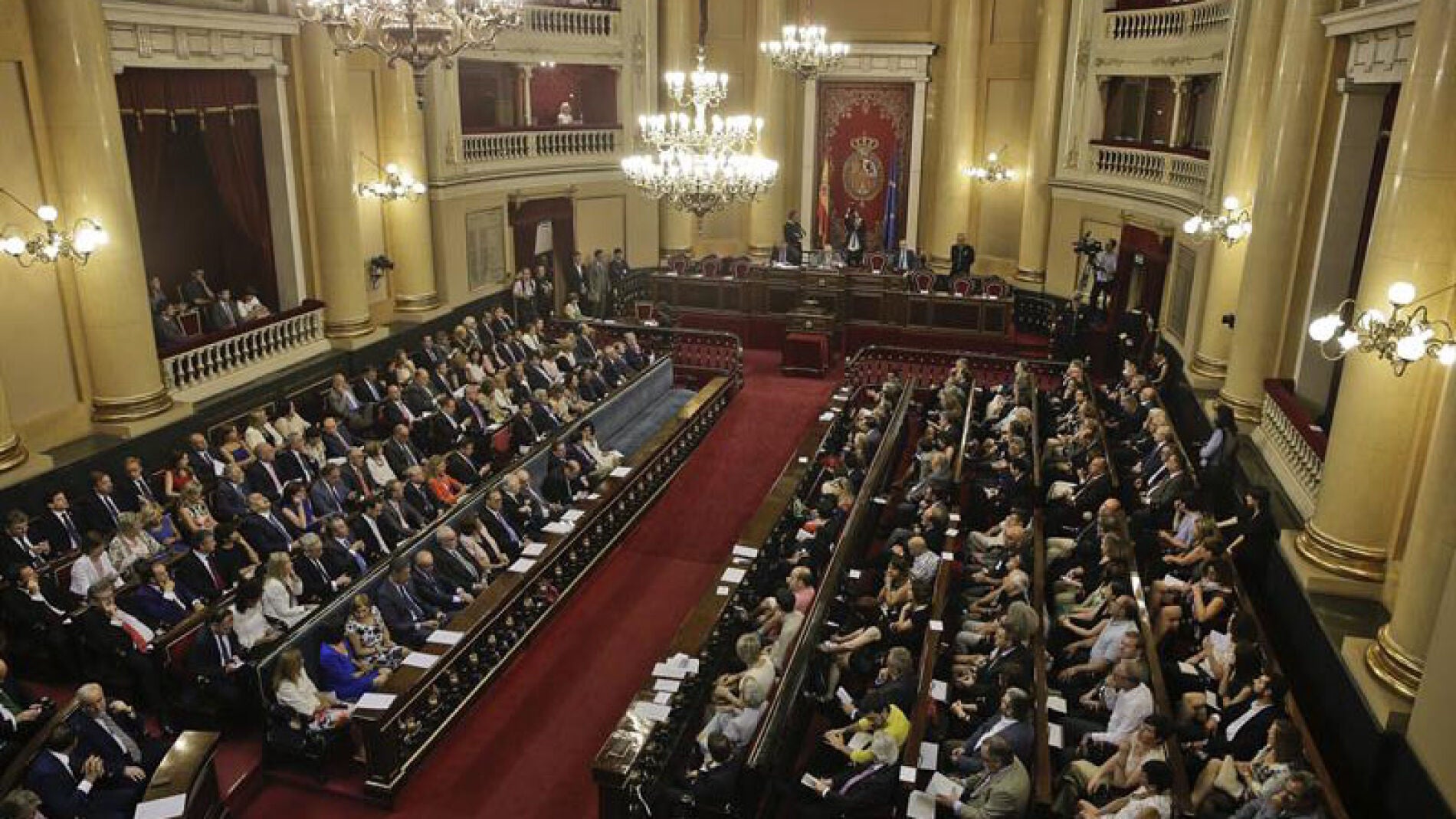 Vista general del Senado