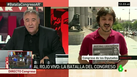 Frame 5.764138 de: Víctor Taibo, de la Plataforma de Víctimas del Alvia: "Ana Pastor es la octava responsable del accidente que el Gobierno premia" Frame 5.764138 de: Víctor Taibo, de la Plataforma de Víctimas del Alvia: "Ana Pastor es la octava responsable del accidente que el Gobierno premia"