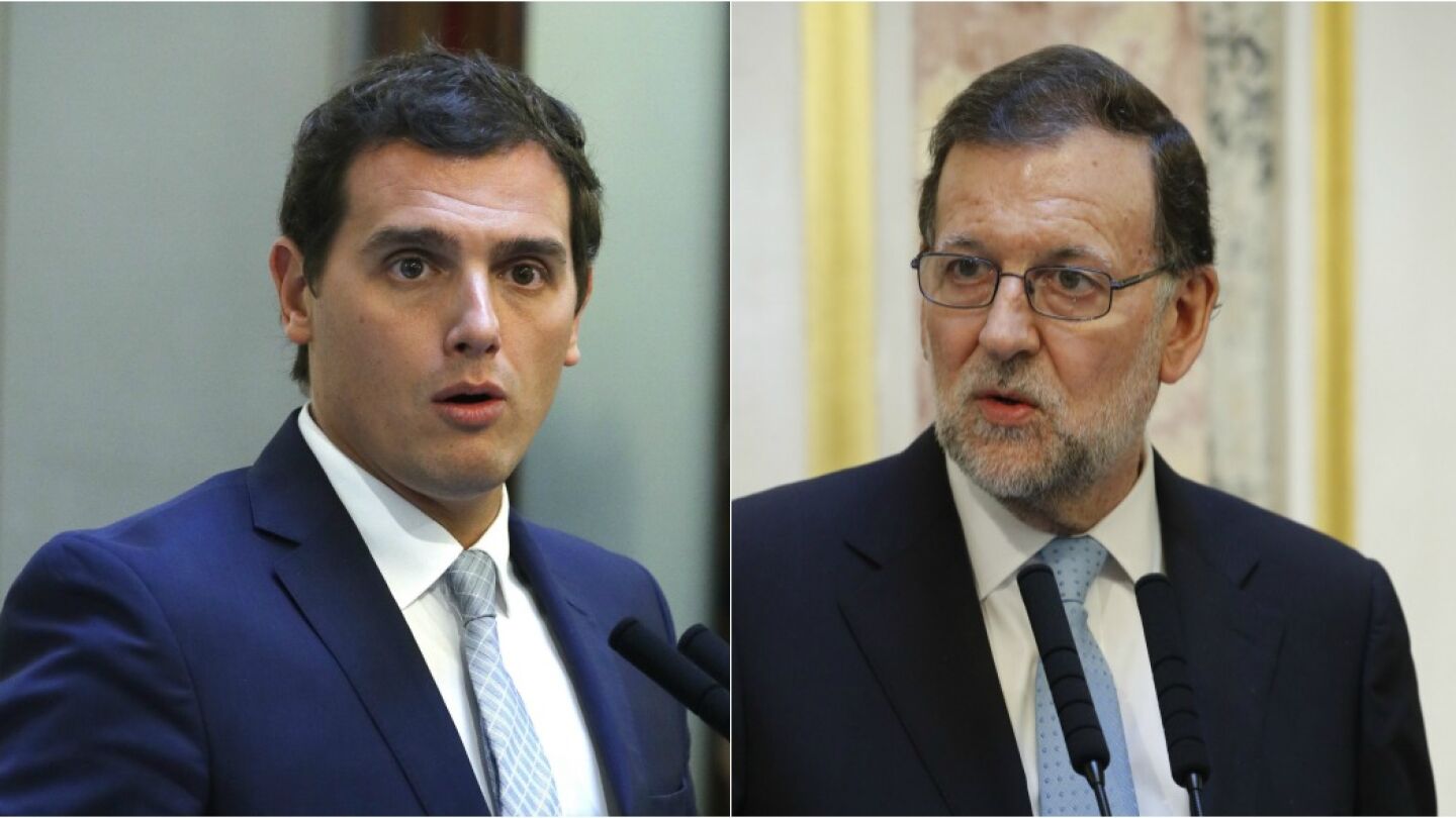 Rivera y Rajoy