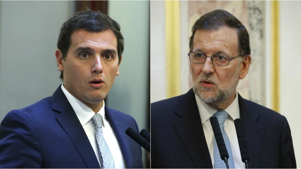 Rivera y Rajoy