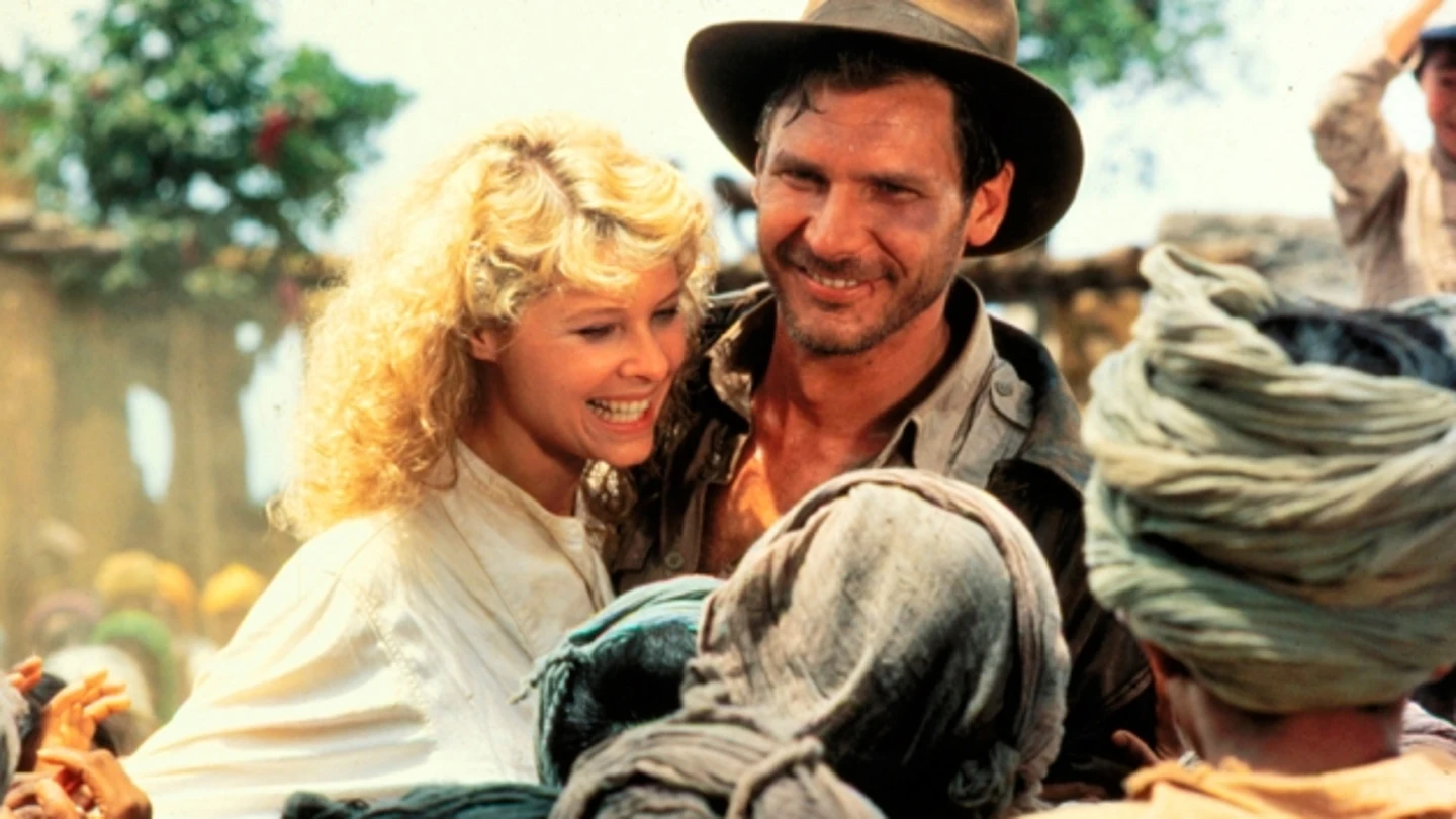 Harrison Ford y Kate Capshaw Harrison Ford y Kate Capshaw