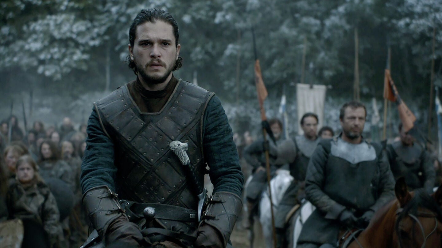 Jon Snow en la sexta temporada de 'Juego de Tronos'. 