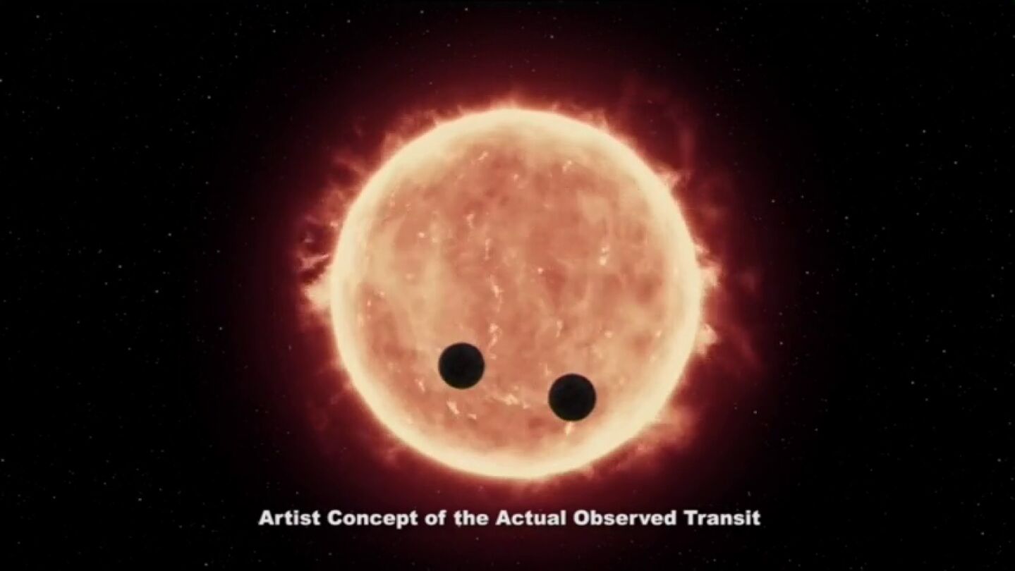 Frame 70.864678 de: Descubren dos exoplanetas de tama&ntilde;o similar a la tierra en un sistema vecino