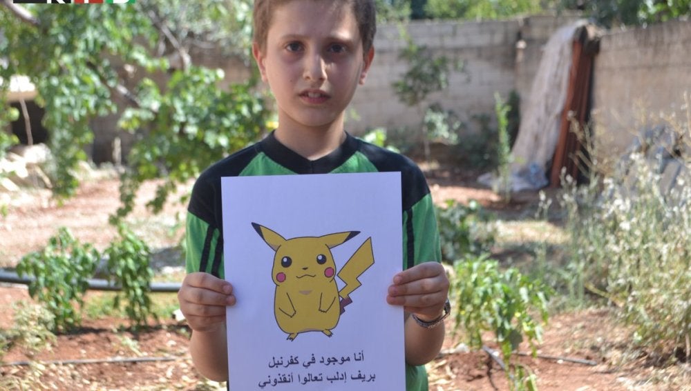 La situación infantil en Siria, a través de Pokémon Go