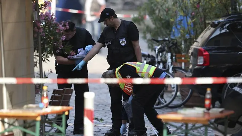 Policía al sur de Alemania