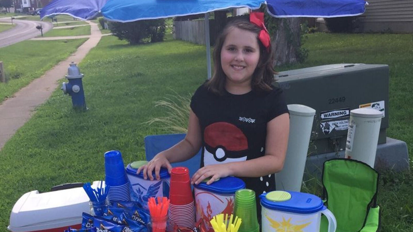 Miranda en su 'pokeparada'
