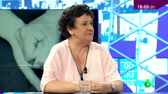 María Salmerón, en Más Vale Tarde María Salmerón, en Más Vale Tarde