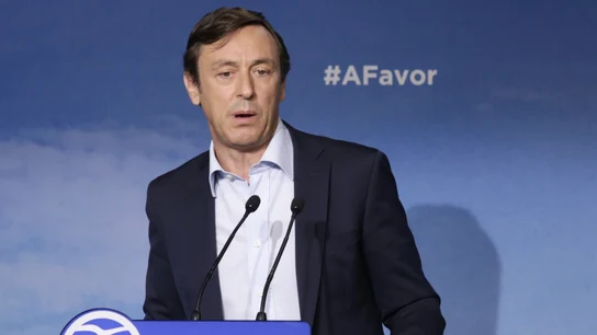 El portavoz del PP en el Congreso, Rafael Hernando, durante la rueda de prensa ofrecida hoy en la sede del partido, en Madrid El portavoz del PP en el Congreso, Rafael Hernando, durante la rueda de prensa ofrecida hoy en la sede del partido, en Madrid