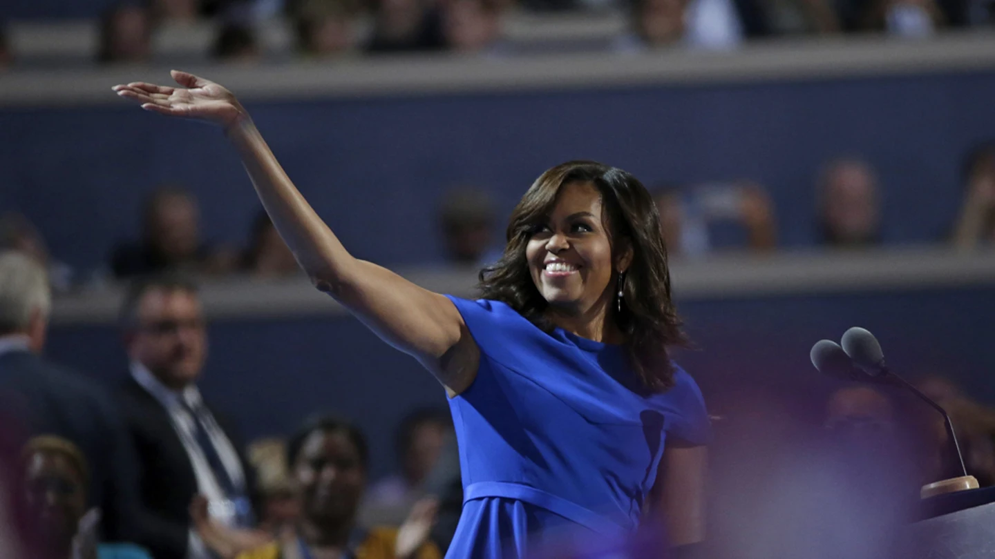 Michelle Obama en la convención del Partido Demócrata de EEUU Michelle Obama en la convención del Partido Demócrata de EEUU