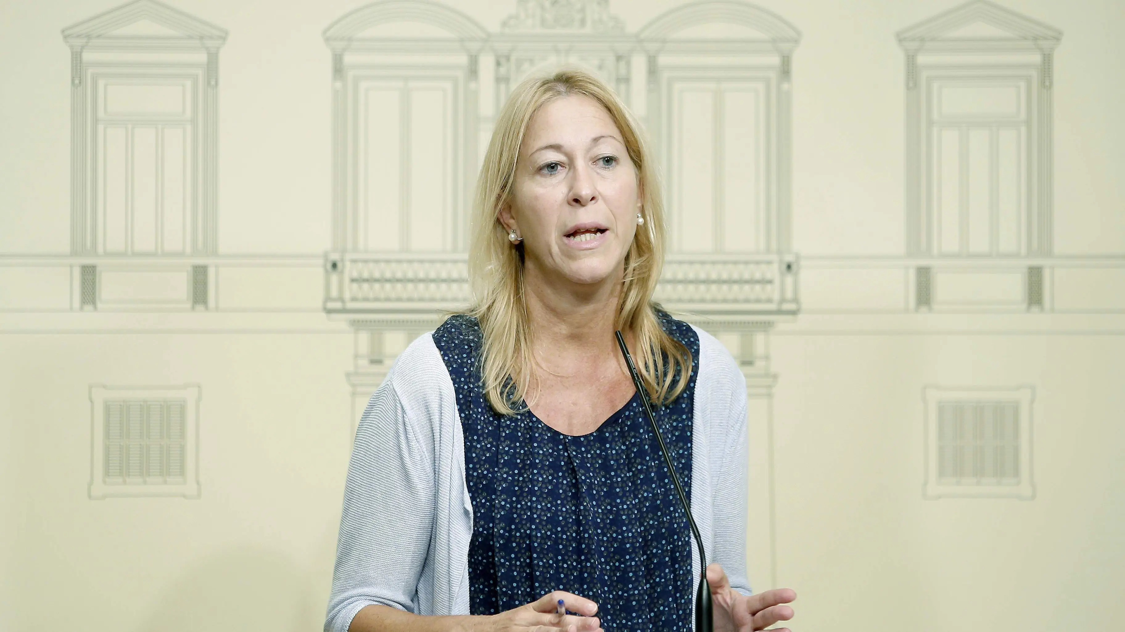 Neus Munté, consejera del Gobierno catalán