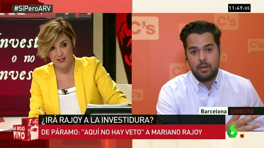 Frame 65.956369 de: Tensión entre De Páramo y Pardo por Rajoy ¿Hay veto de C's al presidente en funciones para dar un sí al PP? Frame 65.956369 de: Tensión entre De Páramo y Pardo por Rajoy ¿Hay veto de C's al presidente en funciones para dar un sí al PP?