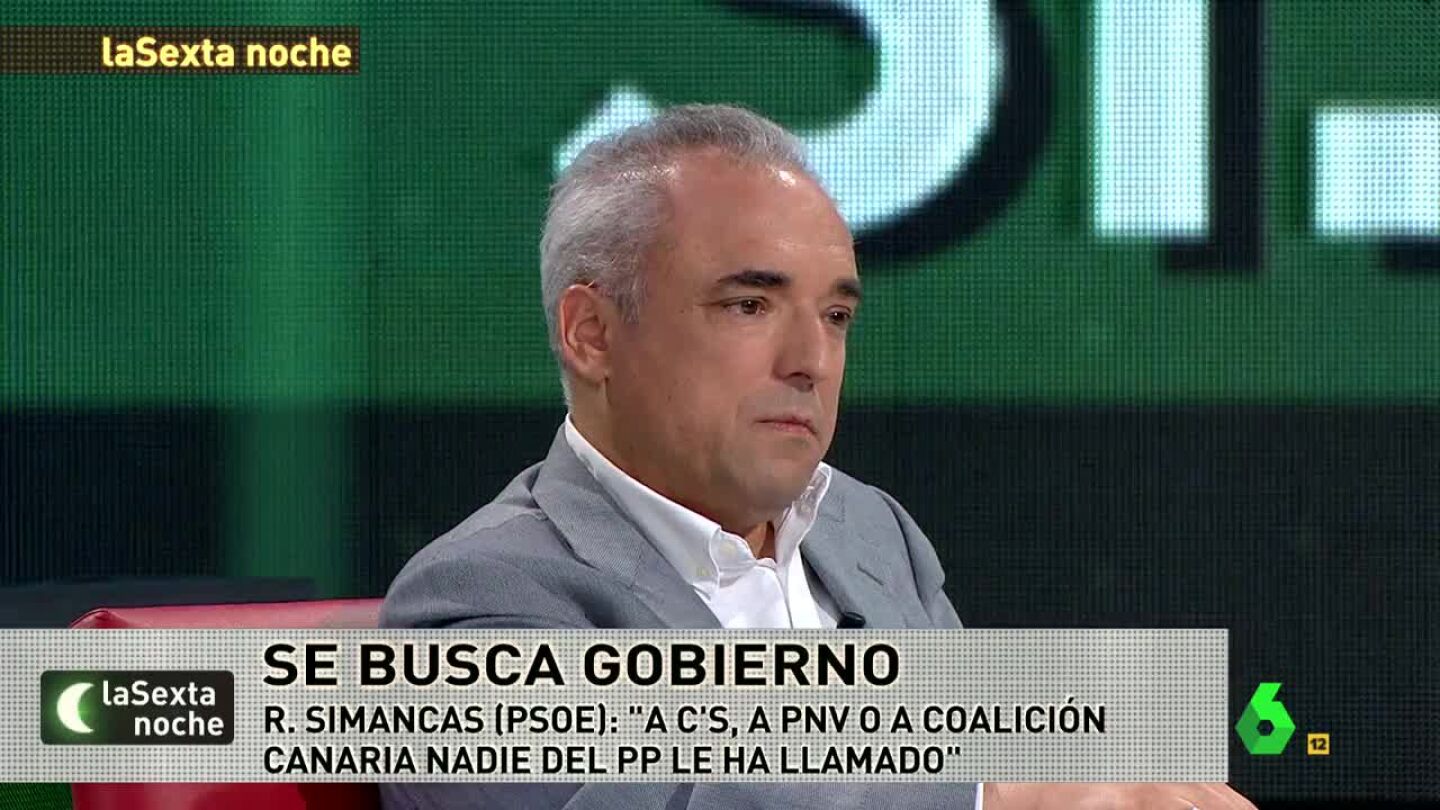 Rafael Simancas interviene en laSexta Noche