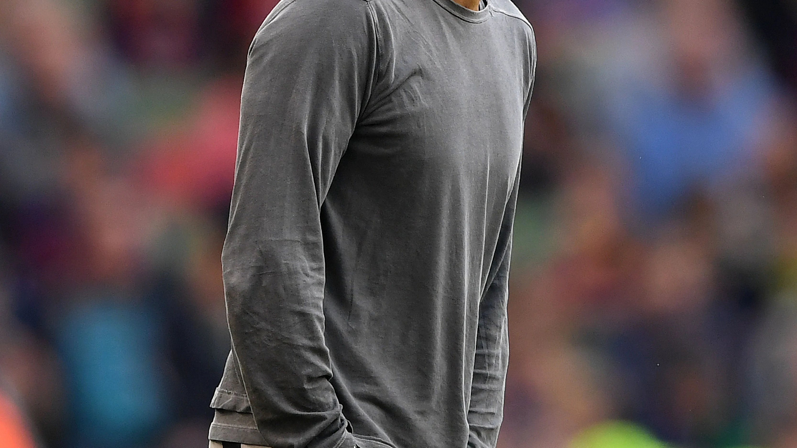Luis Enrique, durante el amistoso C&eacute;ltic de Glasgow-Barcelona