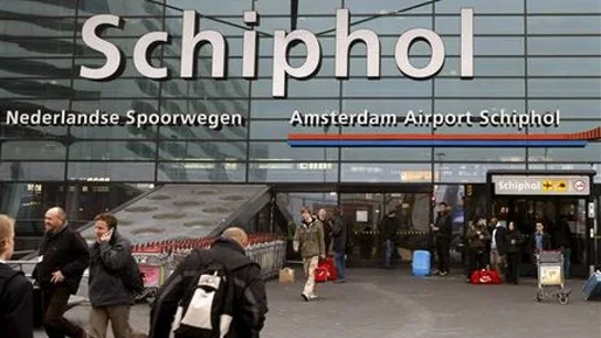 El aeropuerto de Amsterdam Aeropuerto de Amsterdam