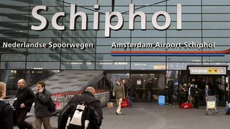 El aeropuerto de Amsterdam Aeropuerto de Amsterdam