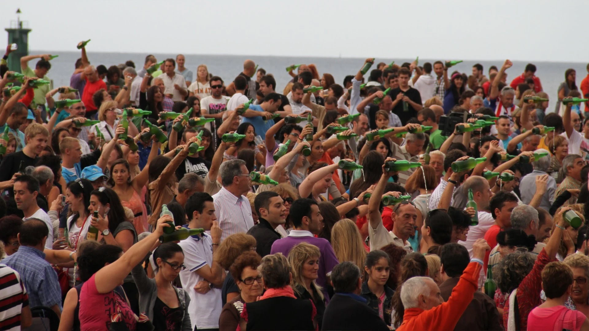 Fiesta de la sidra natural.