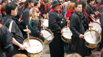 Tamborileros en Hellín