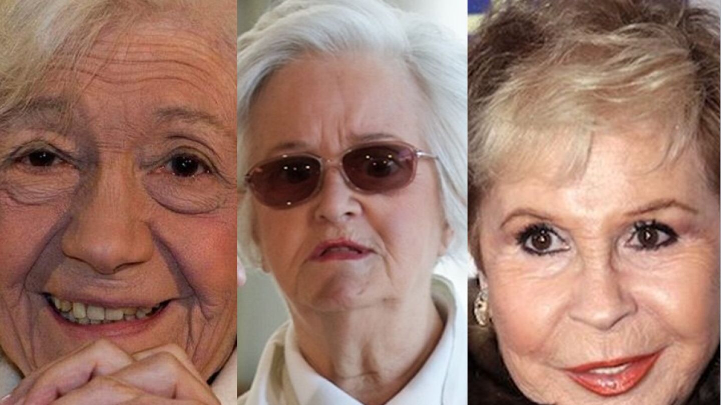 Ana Mar&iacute;a Matute, Chus Lampreave y Lina Morgan