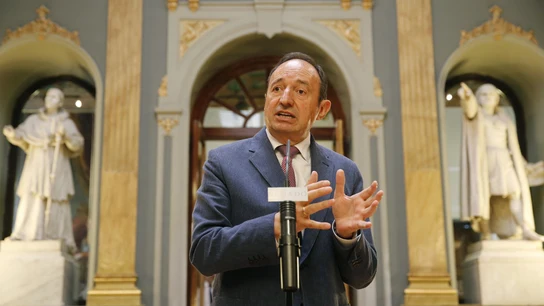 Pedro Sanz, presidente del PP de La Rioja Pedro Sanz, presidente del PP de La Rioja