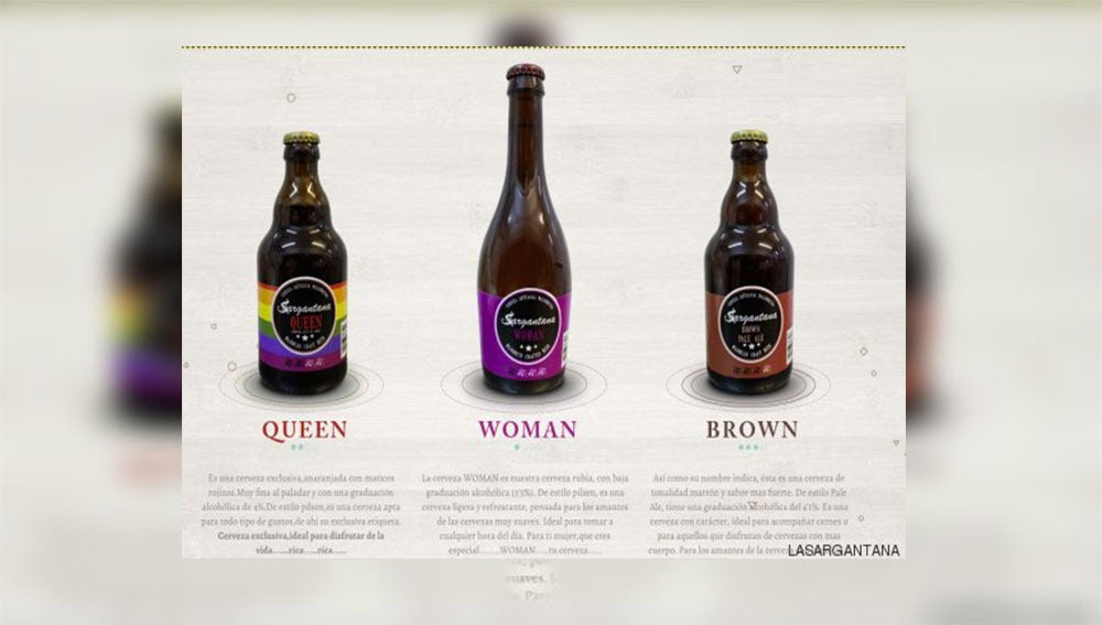 La marca de cerveza se ha vuelto viral en las redes por su descripción
