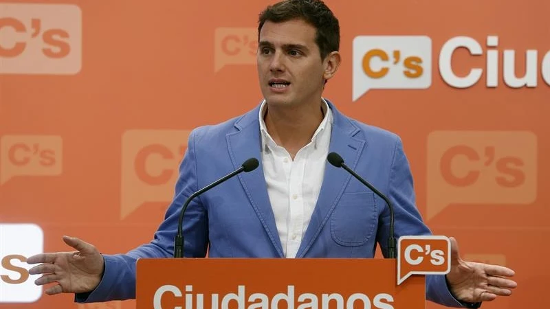 El presidente de Ciudadanos, Albert Rivera El presidente de Ciudadanos, Albert Rivera