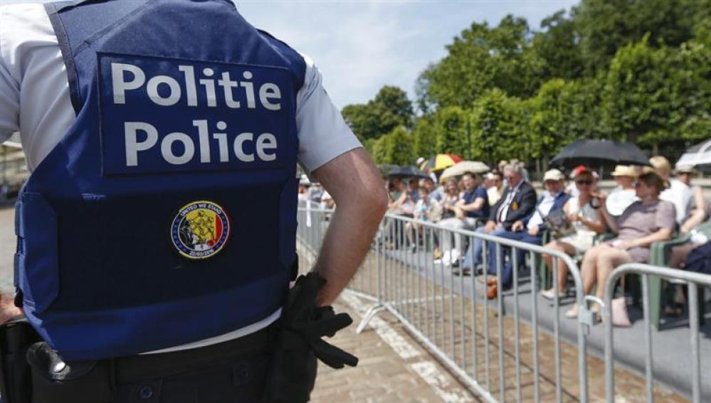 Policía de Bruselas, en una imagen de archivo