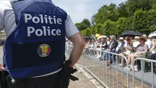 Policía de Bruselas, en una imagen de archivo