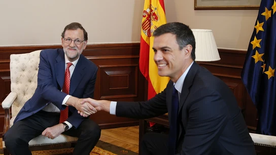 Rajoy y Pedro Sánchez Rajoy y Pedro Sánchez
