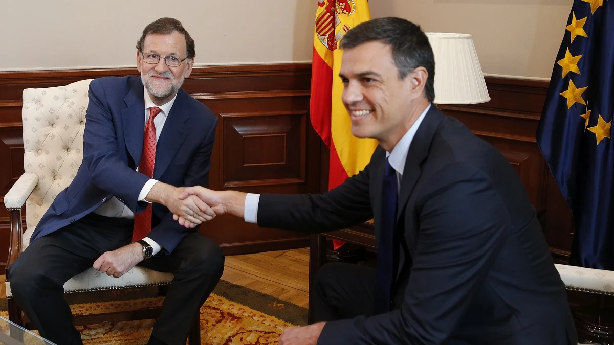 Rajoy y Pedro Sánchez Rajoy y Pedro Sánchez