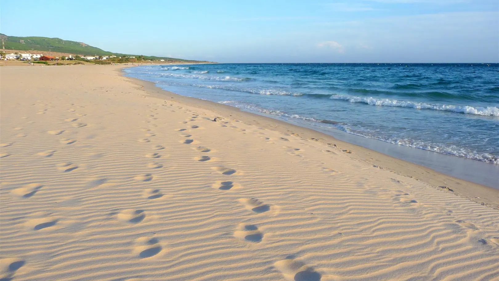 Playa de Bolonia, en Cádiz