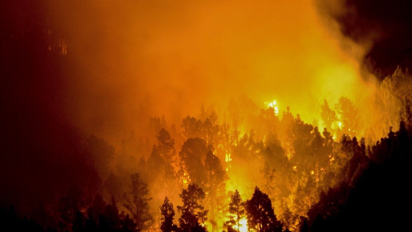 Imagen de archivo de un incendio