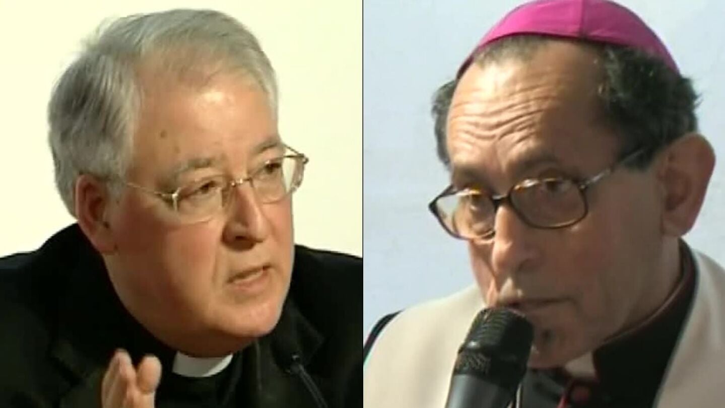 Los obispos Reig Pl&aacute; y L&oacute;pez de And&uacute;jar 