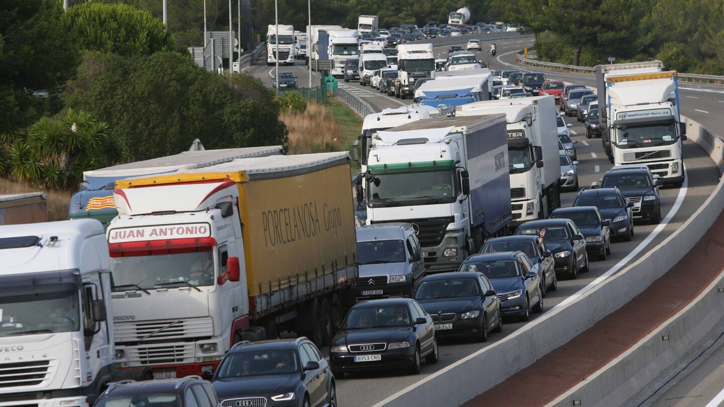 Las carreteras durante la operaci&oacute;n salida