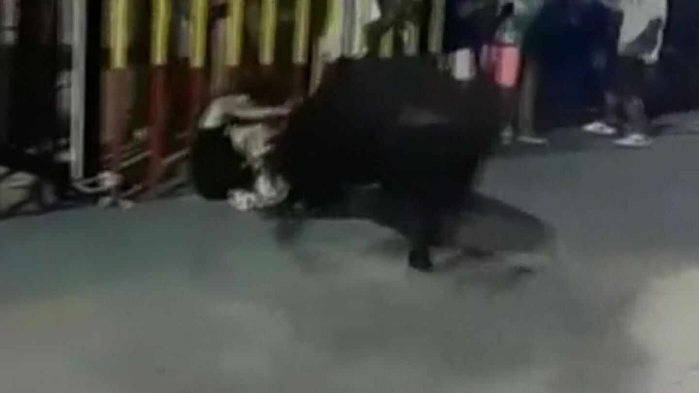 Un joven de 15 a&ntilde;os recibe una cornada durante un encierro en Calpe