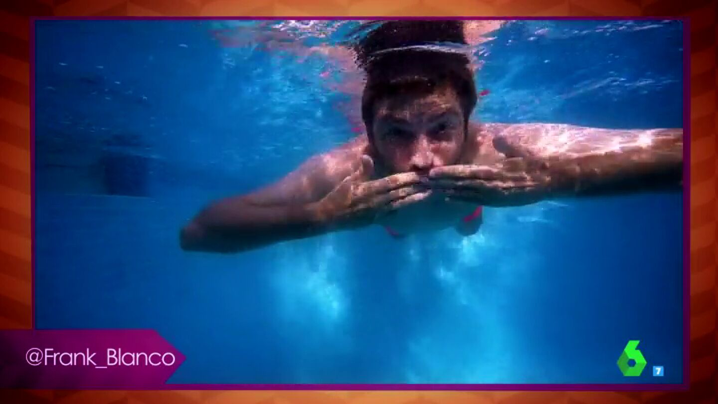 Frame 58.581373 de: Irene Junquera sobre el v&iacute;deo de Frank Blanco en vacaciones: "O se te ha metido agua en el ba&ntilde;ador o tu culo es como una boya"