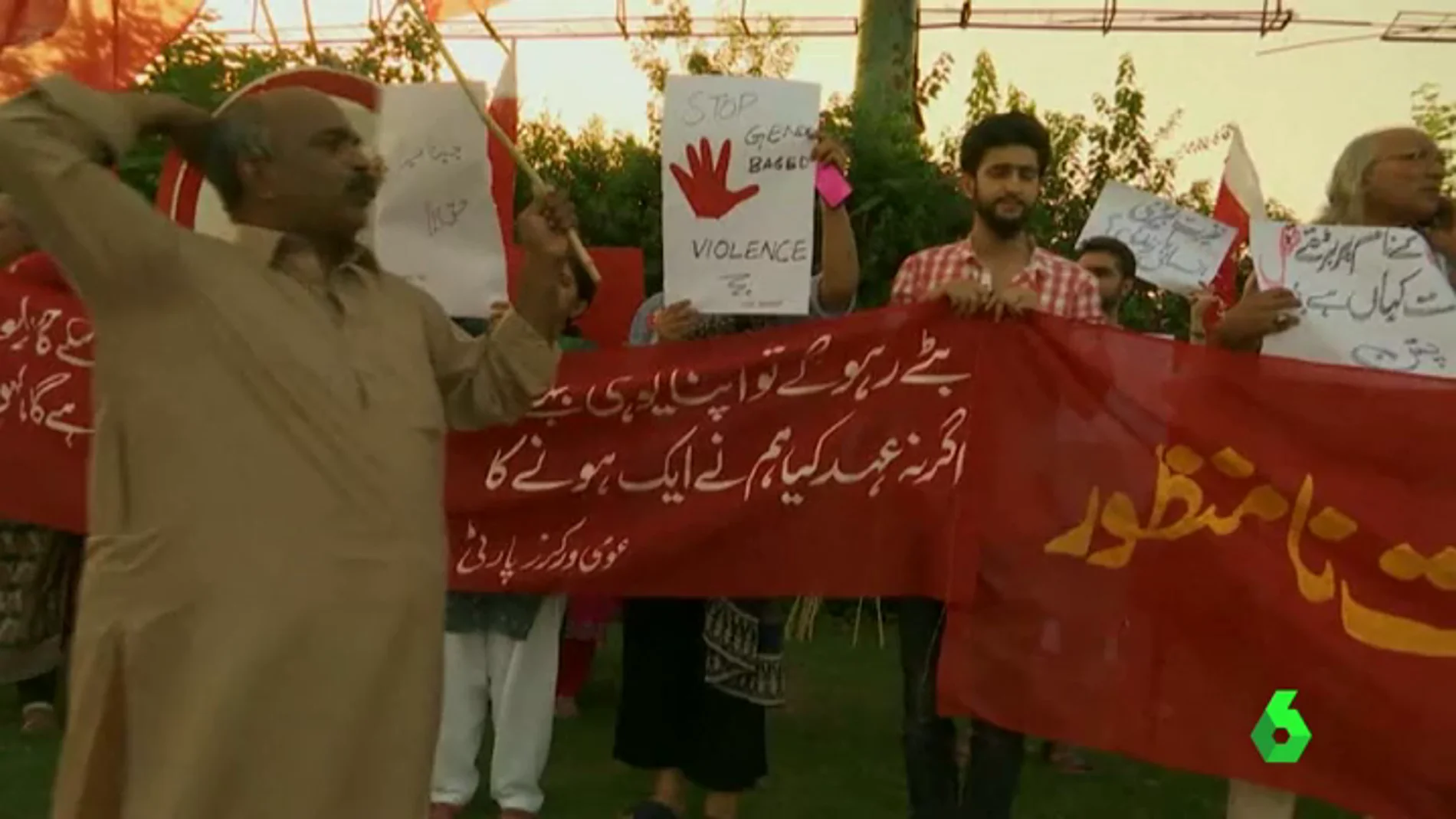 Protestas en Pakistán contra los crímenes de honor