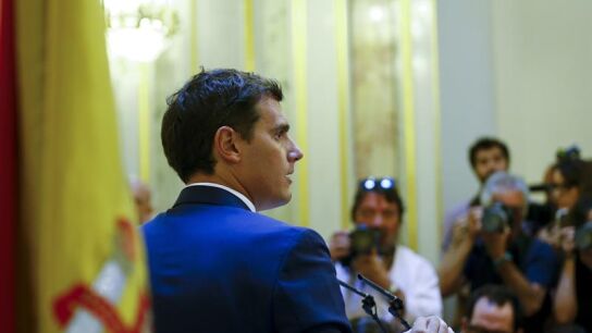Albert Rivera comparece en el Congreso