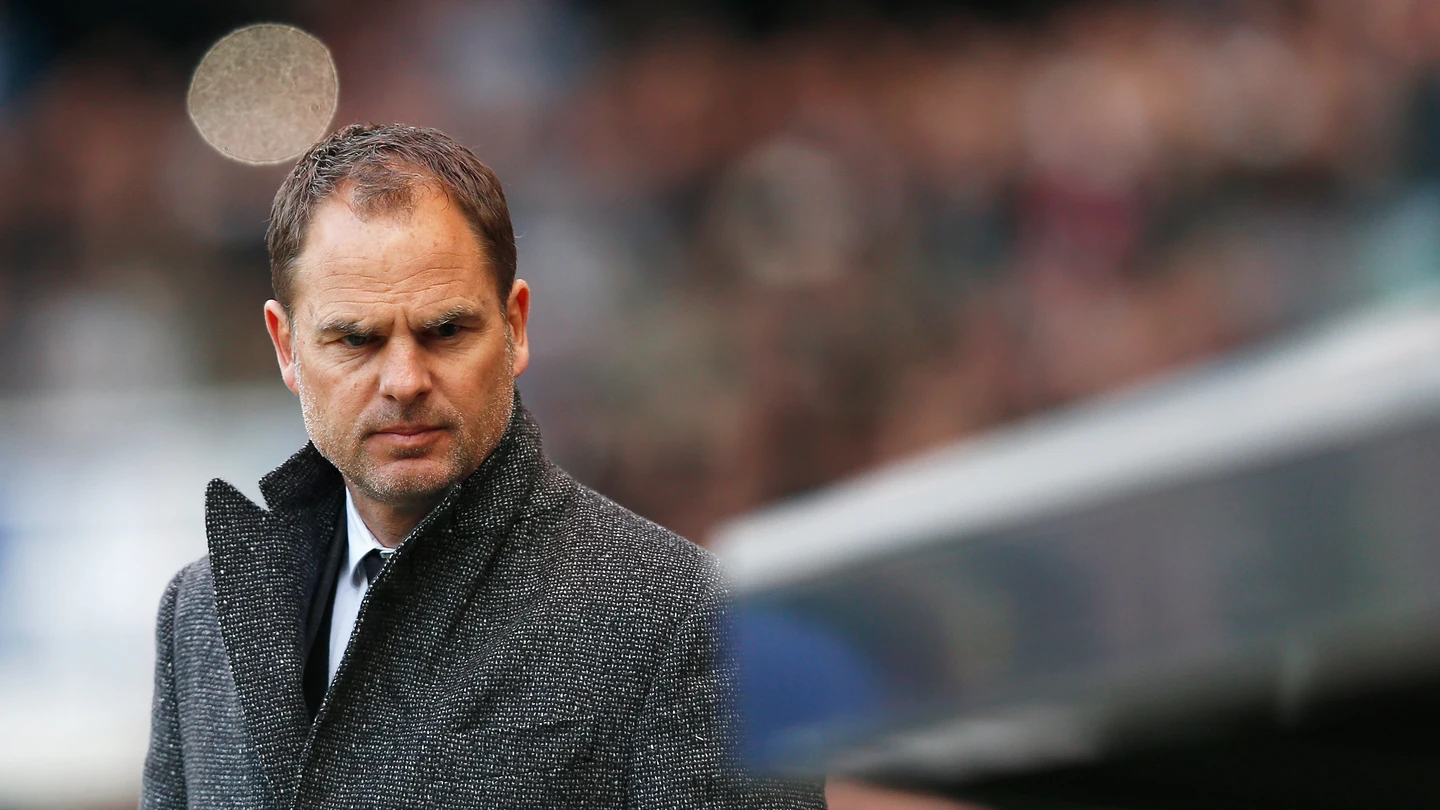 Frank de Boer, técnico del Inter de Milán Frank de Boer, técnico del Inter de Milán