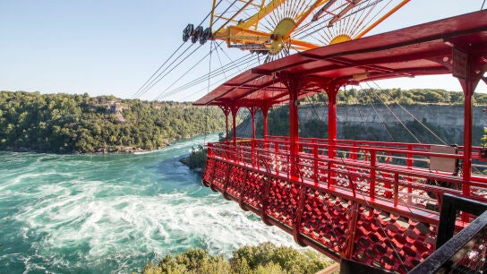 El Aerocar espa&ntilde;ol que sobrevuela las Cataratas del Ni&aacute;gara