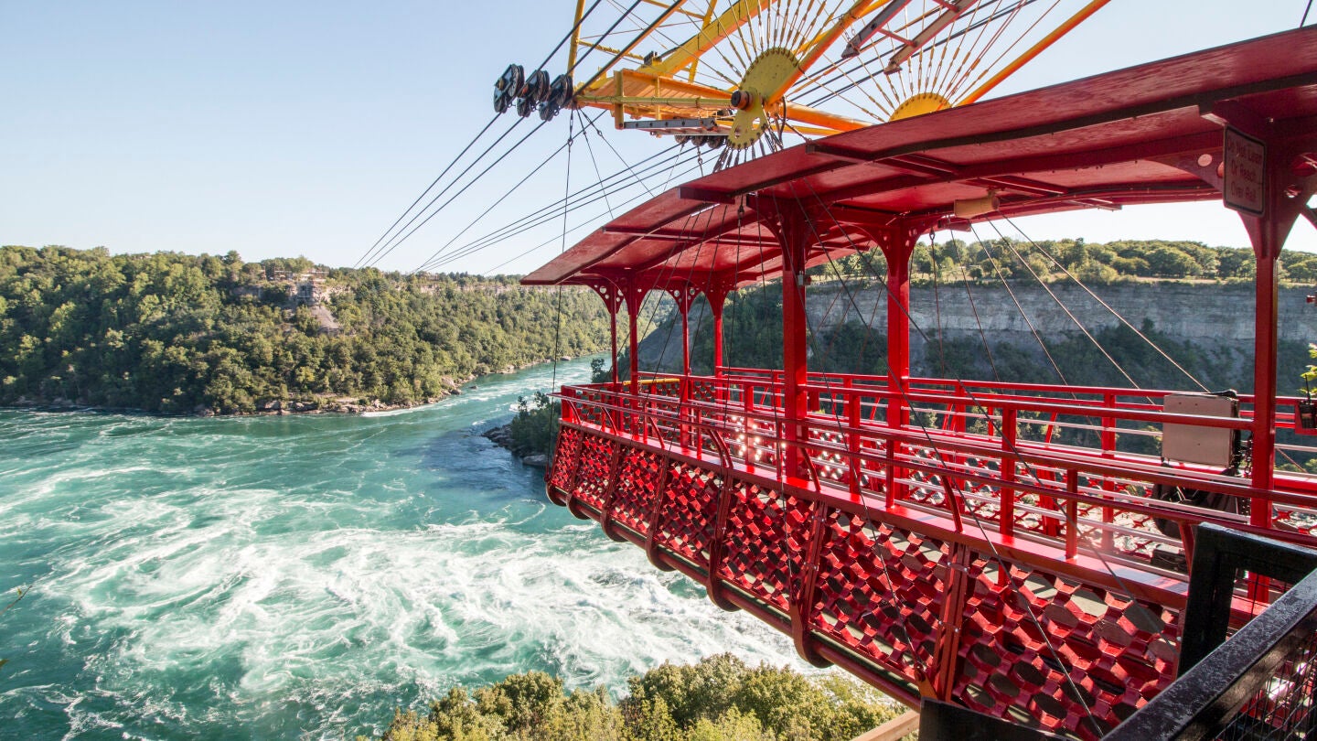 El Aerocar espa&ntilde;ol que sobrevuela las Cataratas del Ni&aacute;gara
