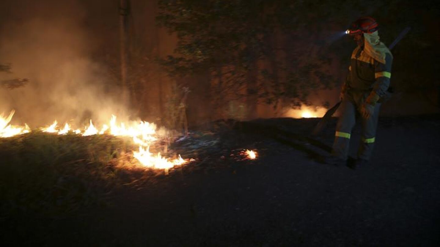 Incendio en Pontevedra