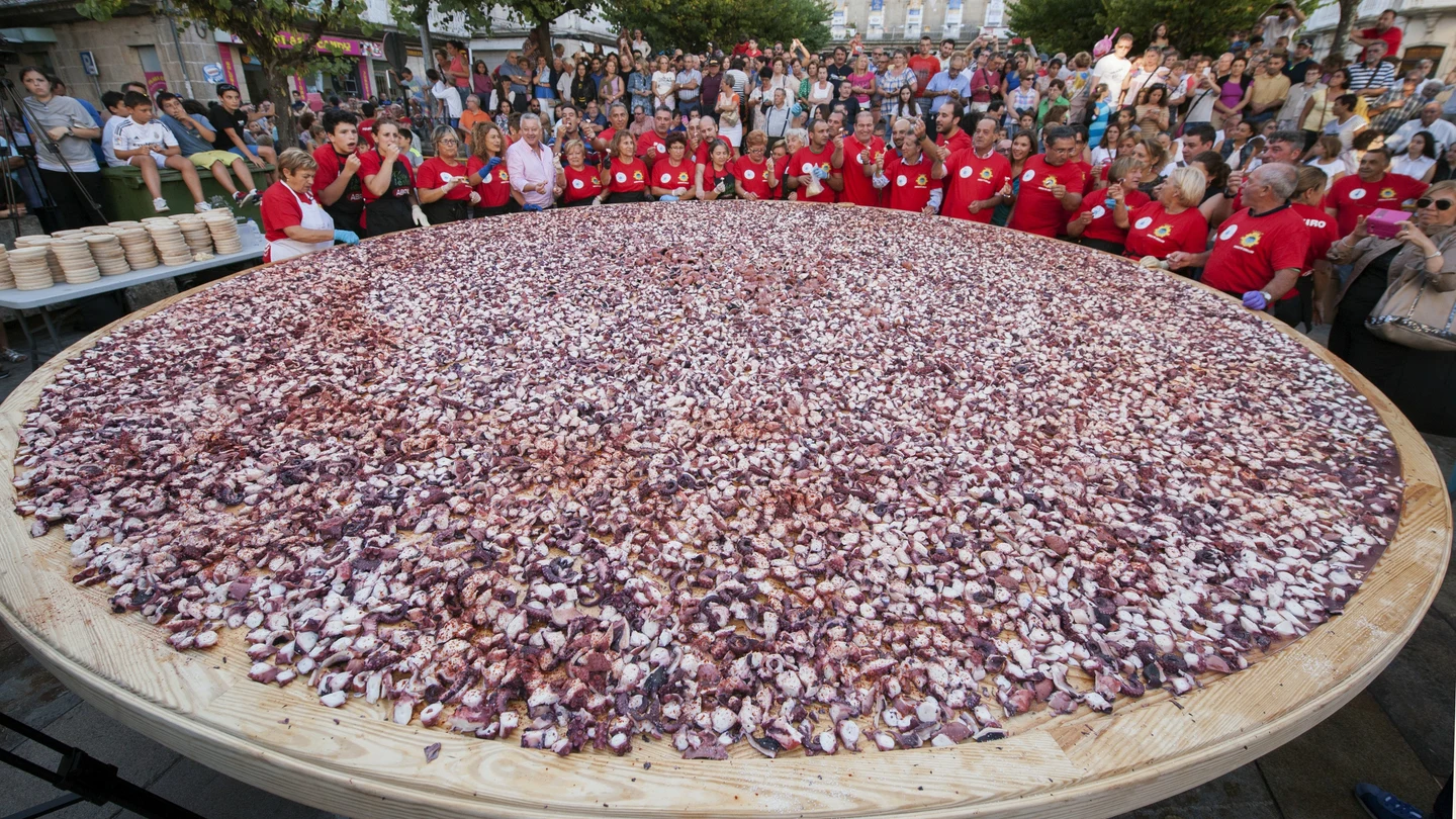 La tapa de pulpo más grande del mundo La tapa de pulpo más grande del mundo