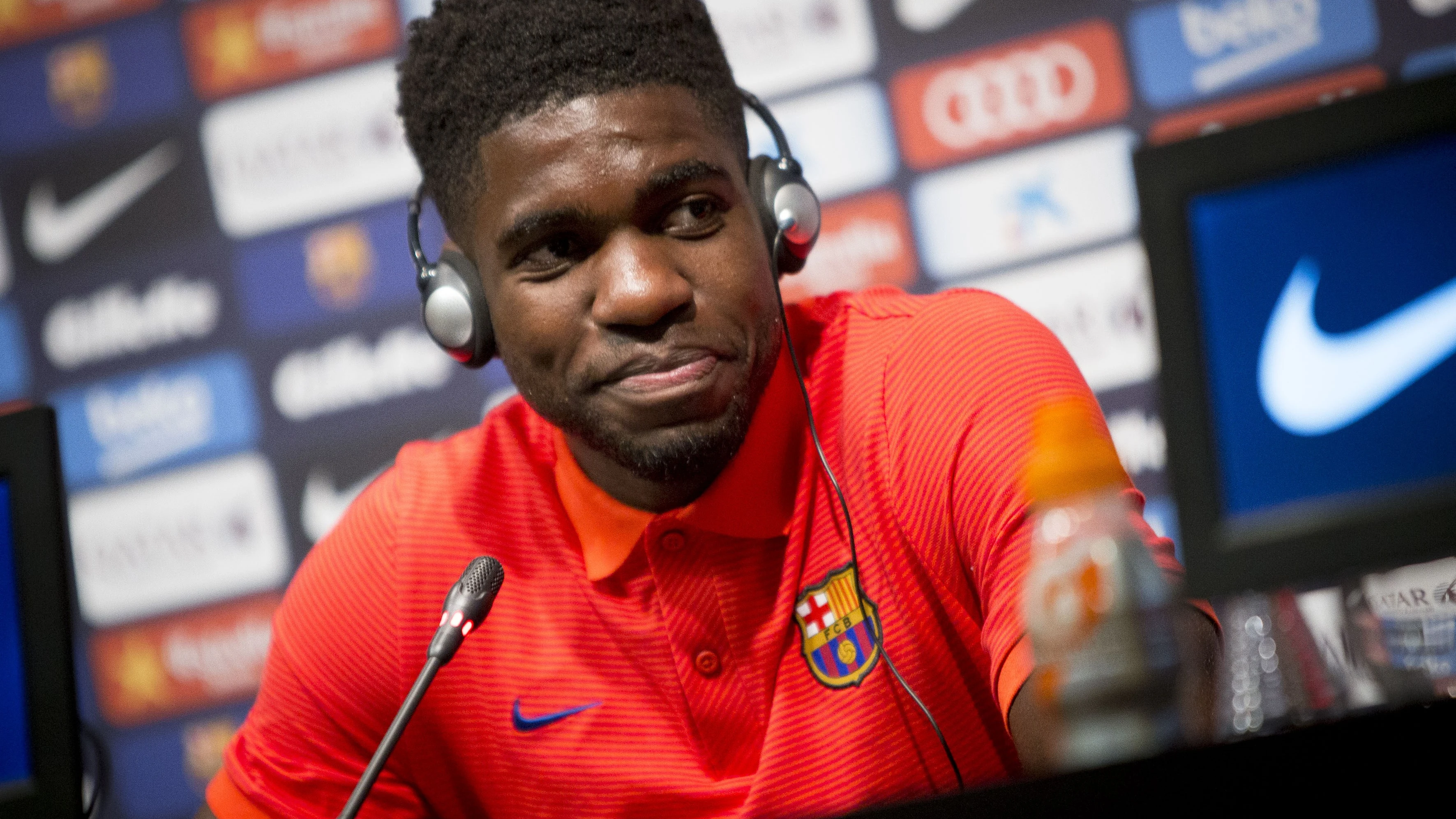 Samuel Umtiti sorprende con unas palabras en catal&aacute;n