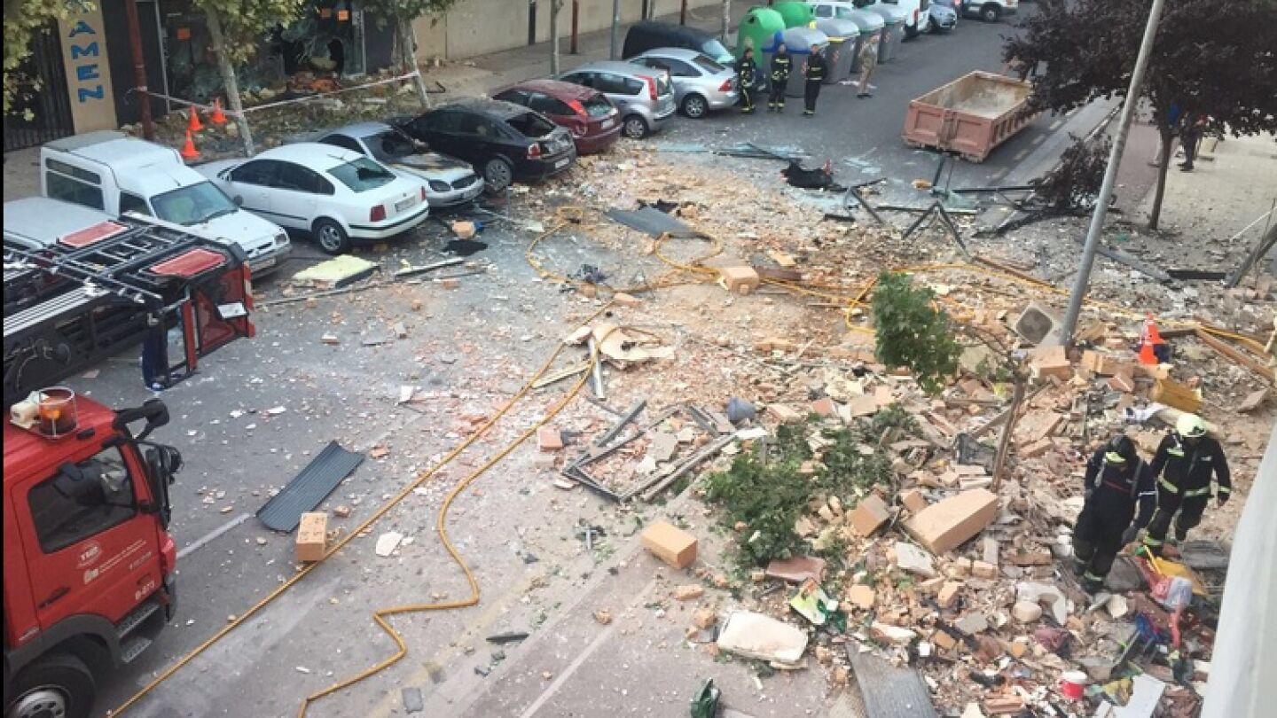 Explosi&oacute;n en Tudela