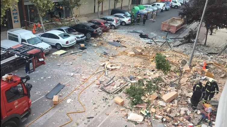 Explosión en Tudela