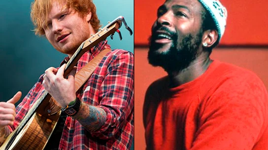 Ed Sheeran y Marvin Gaye Ed Sheeran y Marvin Gaye